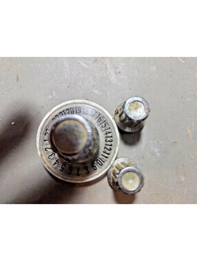 SET OF KNOBS (3) FOR REGENCY CR-186 MOBILE CB RADIO
